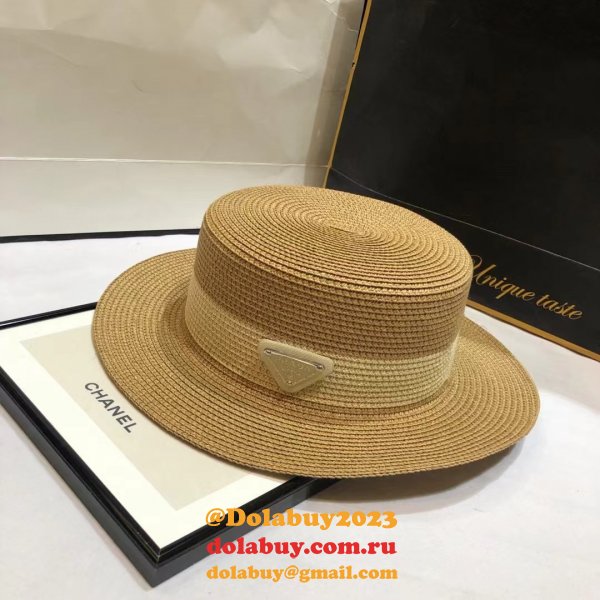 High Quality Prada Canvas foldable fisherman hat