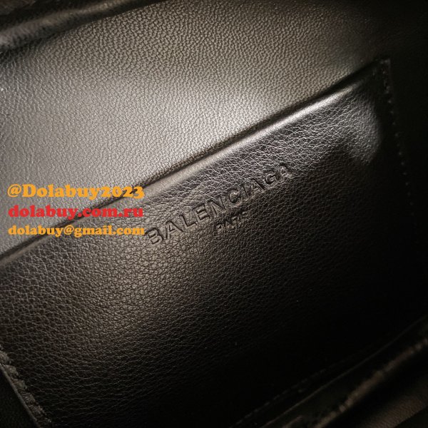 Replica balenciaga everyday Shoulder Black Bag