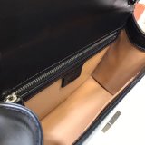 Best Gucci Replicas Lilith Top Handle Bag Leather 453751 Snakeskin Small