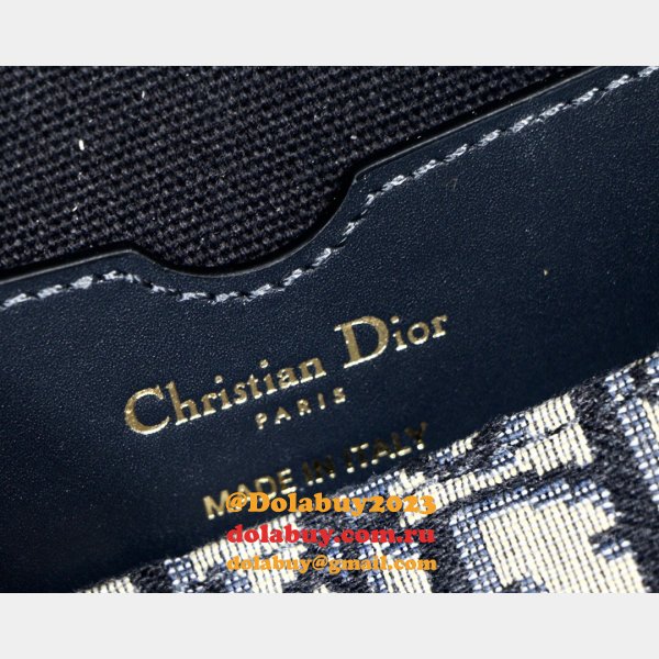 Replica Christian Dior Bobby East-West Blue Bag China Sale