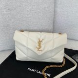 Top Quality best YSL LOULOU PUFFER HANDBAG 23cm