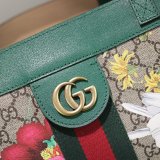 Gucci Replica 547947 AAA+ Ophidia soft GG Supreme medium tote Green