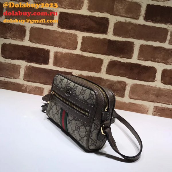 Knockoff Gucci Suede Ophidia Mini 517350 Bag