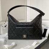 Replica Designer Maxi Black AS4339 Hobo 1:1 Mirror Bag