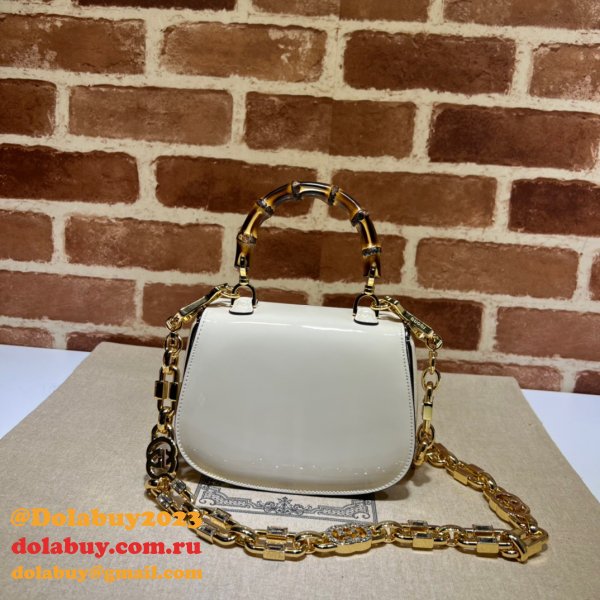 Gucci Bamboo 1947 724641 Top Replicas Handle AAA+ Bag