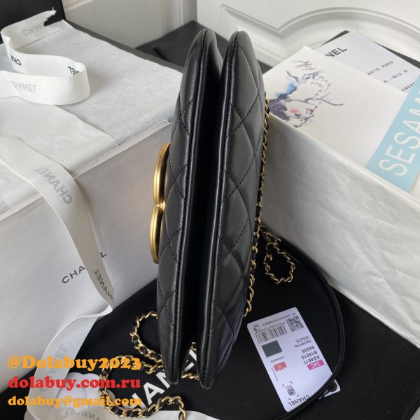 Cheap 1:1 Mirror AS4611 Baguette Black Bags Online Sale