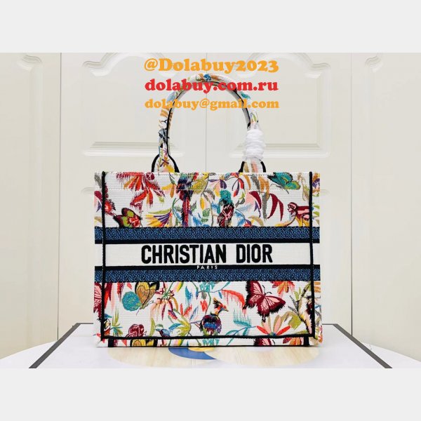 Designer CHRISTIAN DIOR CD BOOK TOTE 26.5/36/41.5CM BAGS