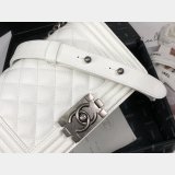 Top Quality CC 67085 Le boy Bag caviar leather 20CM