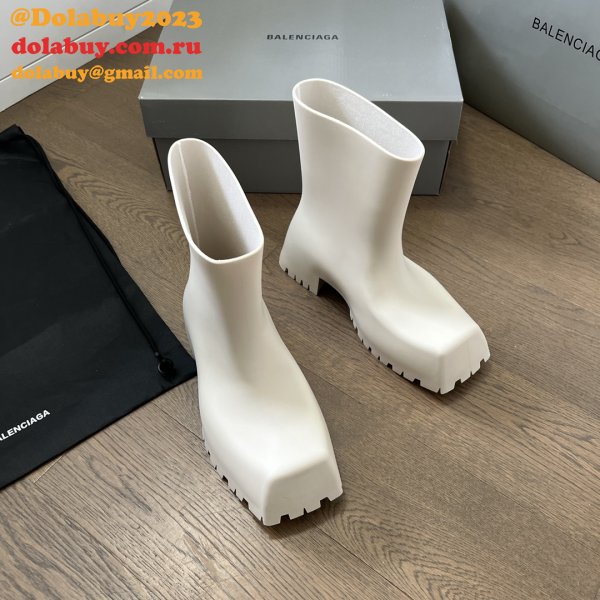 Replica Balenciaga Luxury Trooper Rubber Boot 1:1 Mirror Dolabuy