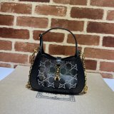 Gucci Luxury Designer Replica Jackie 1961 Crystal GG 677027 Bag