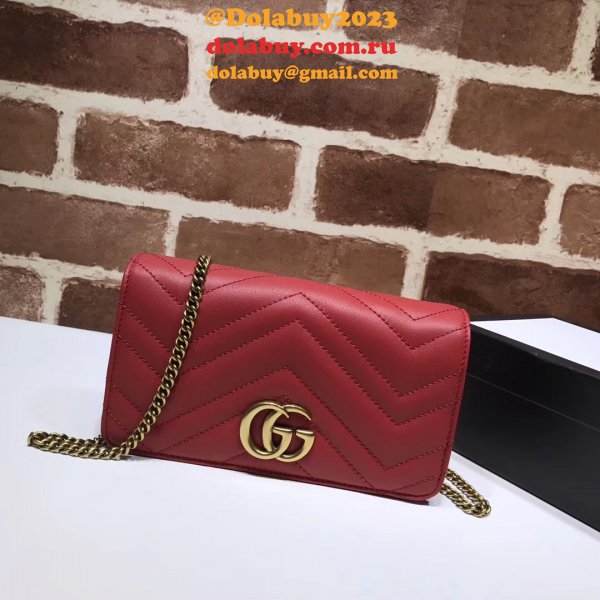 Knockoff Gucci GG Marmont mini 488426 Clutches bag