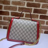 7 Star Gucci Luxury Gg Marmont Small Top Handle 498110 Bag