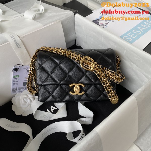 Designer Perfect AS3984 Matelasse Flap Replica Bag