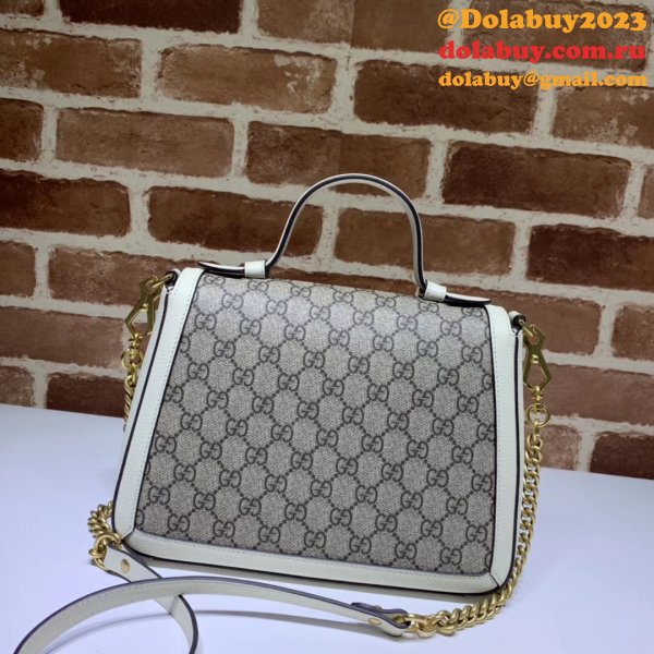 7 Star Gucci Luxury Gg Marmont Small Top Handle 498110 Bag