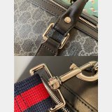 Replica On Sale Gucci 474131 GG Black carry-on duffle Bag