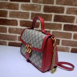 7 Star Gucci Luxury Gg Marmont Small Top Handle 498110 Bag