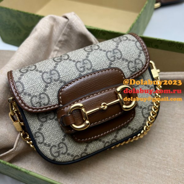 China Gucci High-end Replica 699760 Horsebit 1955 Strap Wallet