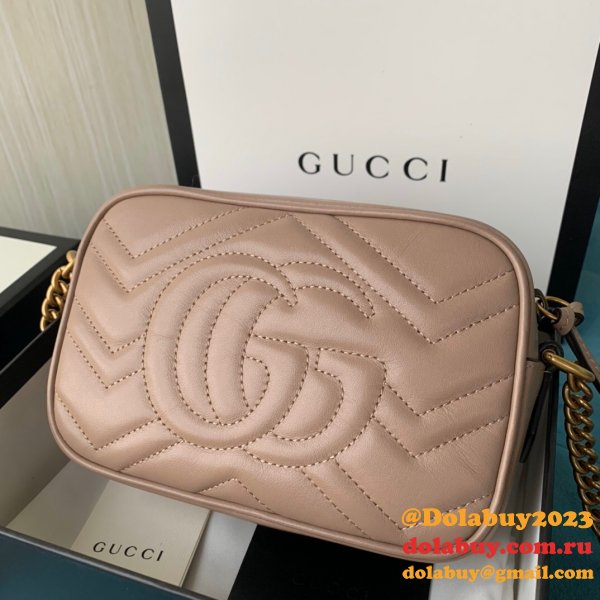 Gucci Replica GG Marmont matelassé mini 448065 bag