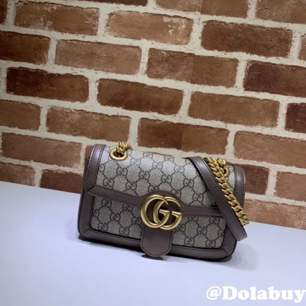 Designer Gucci GG Marmont matelassé mini 446744 UK bag