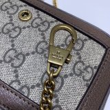 Fake Gucci GG Marmont matelassé leather super mini 476433 bag Clutches