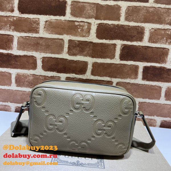 Luxury Jumbo GG Gucci 766946 Travel Messenger Replica Bag