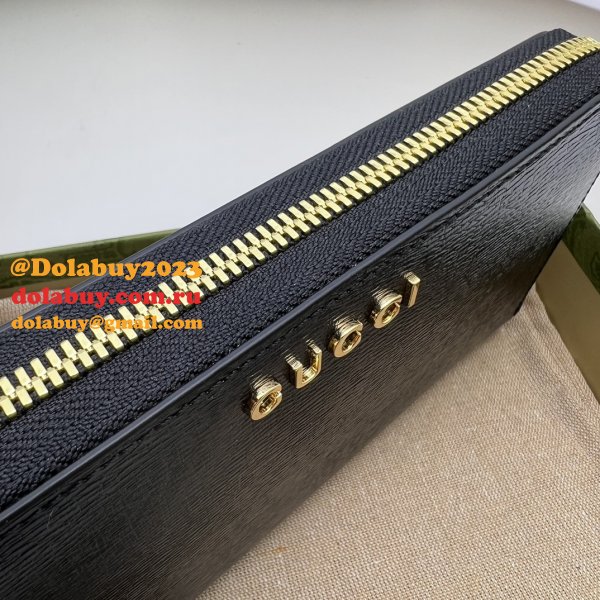 Zip Around Wallet 1:1 Mirror Gucci Script 772642 Perfect Bag