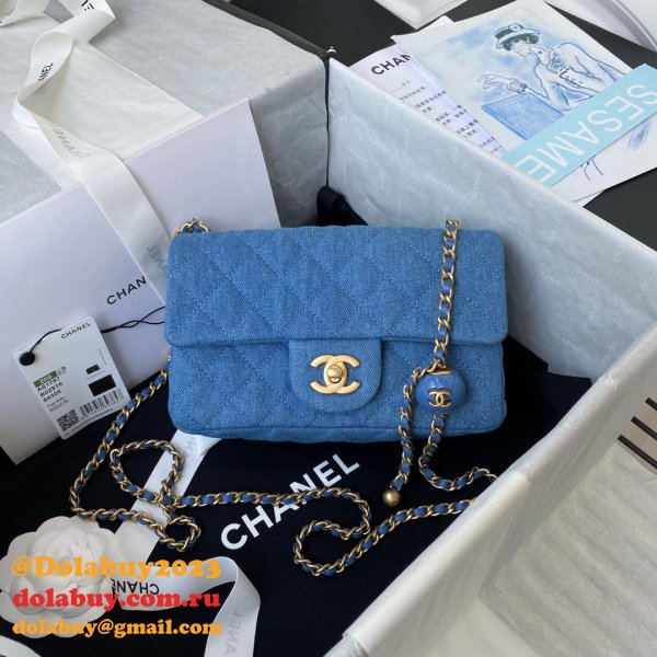 Designer Replica 20/17CM AS1787 Blue Bags Shop Replicas Store