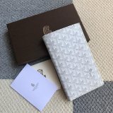 High Quality Goyard Multi-Color Ticket Top Wallet