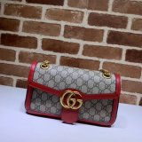 Designer Gucci Matelasse Small GG Marmont 443497 Bag