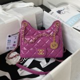 High Quality 1:1 Mirror Hobo Velvet Fashion AS4323 Replica Bag