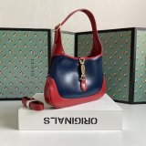 Luxury Gucci Replica Jackie 1961 Small Hobo Bag 636706 GG Supreme Canvas