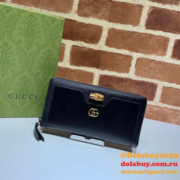 China Gucci Outlet Diana continental wallet 658634 leather Replica