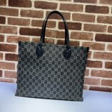 Ophidia GG 772184 Gucci Designer Knockoff Tote Black Fabric Bag