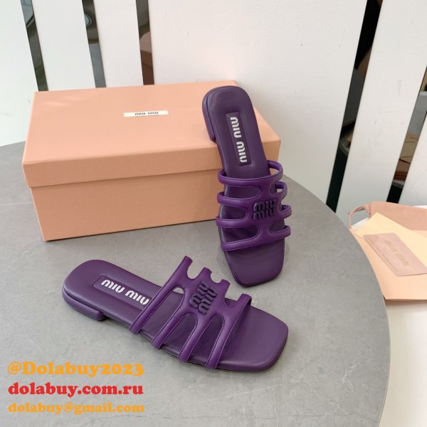 Wholesale MiuMiu Octopus Sandals Top Quality Shoes