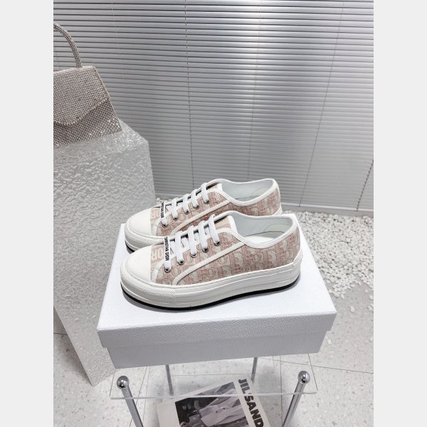 Buy Perfect Walk 'n' Dior Embroidery Sports Replica Shoes