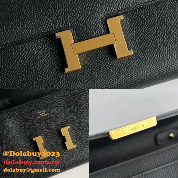 Luxury hermes constance to go epsom H clutch