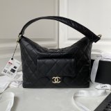 High Quality Hobo AS4347 Replica Designer Black Handbags