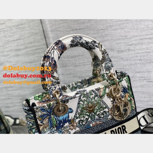 Lady Dior 24cm 100% Identical Lady Replica Bag Sale Online