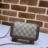 Fake Gucci GG Marmont matelassé leather super mini 476433 bag Clutches