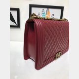 High Quality CC Le Boy Luxury Bags Lambskin 30cm