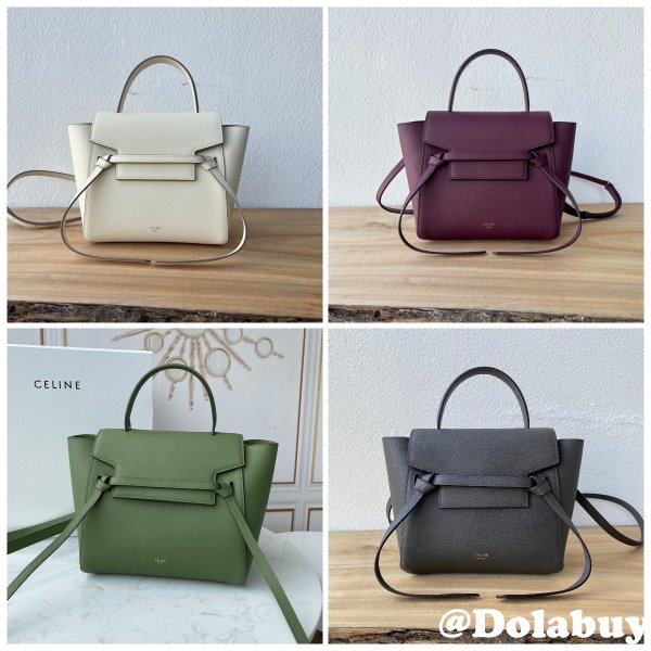 Designer 2024 Best High Quality Celine Catfish Bun Replica Belt Bag