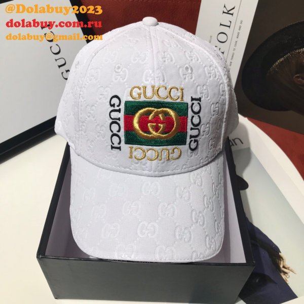 AAA+ Gucci Palace classic pattern simple embroidery logo hats