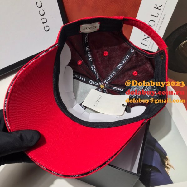 AAA+ Gucci Palace classic pattern simple embroidery logo hats