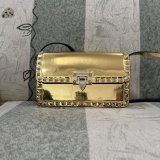 Luxury Valentino Garavani Rockstud Calf Large Bag