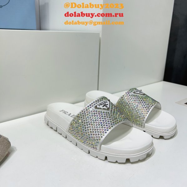 Our Dolabuy Webstore Prada Replica High Quality Flat Sandals