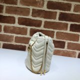 Gucci Replica 7 Star GG Marmont mini bucket 575163 bag