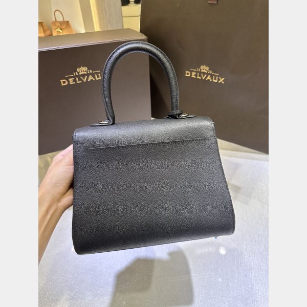 High Quality Black 99125066 Brillant RodéoCalf Delvaux Replica Bag