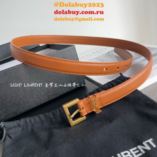 7 Star Best SAINT LAURENT REPLICAS BELT FOR SALE 20MM/30MM