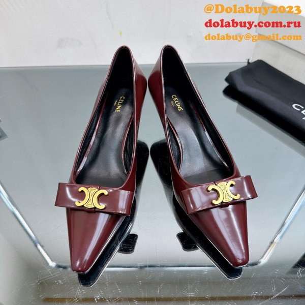 High Quality Replica Luxury Design Celine Heel 5cm Shoes