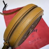 Best Beige Disney x Gucci round shoulder 603938 Replica bag